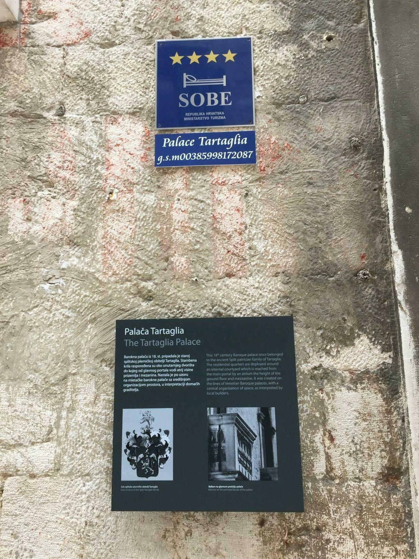 Palace Tartaglia Split Eksteriør billede